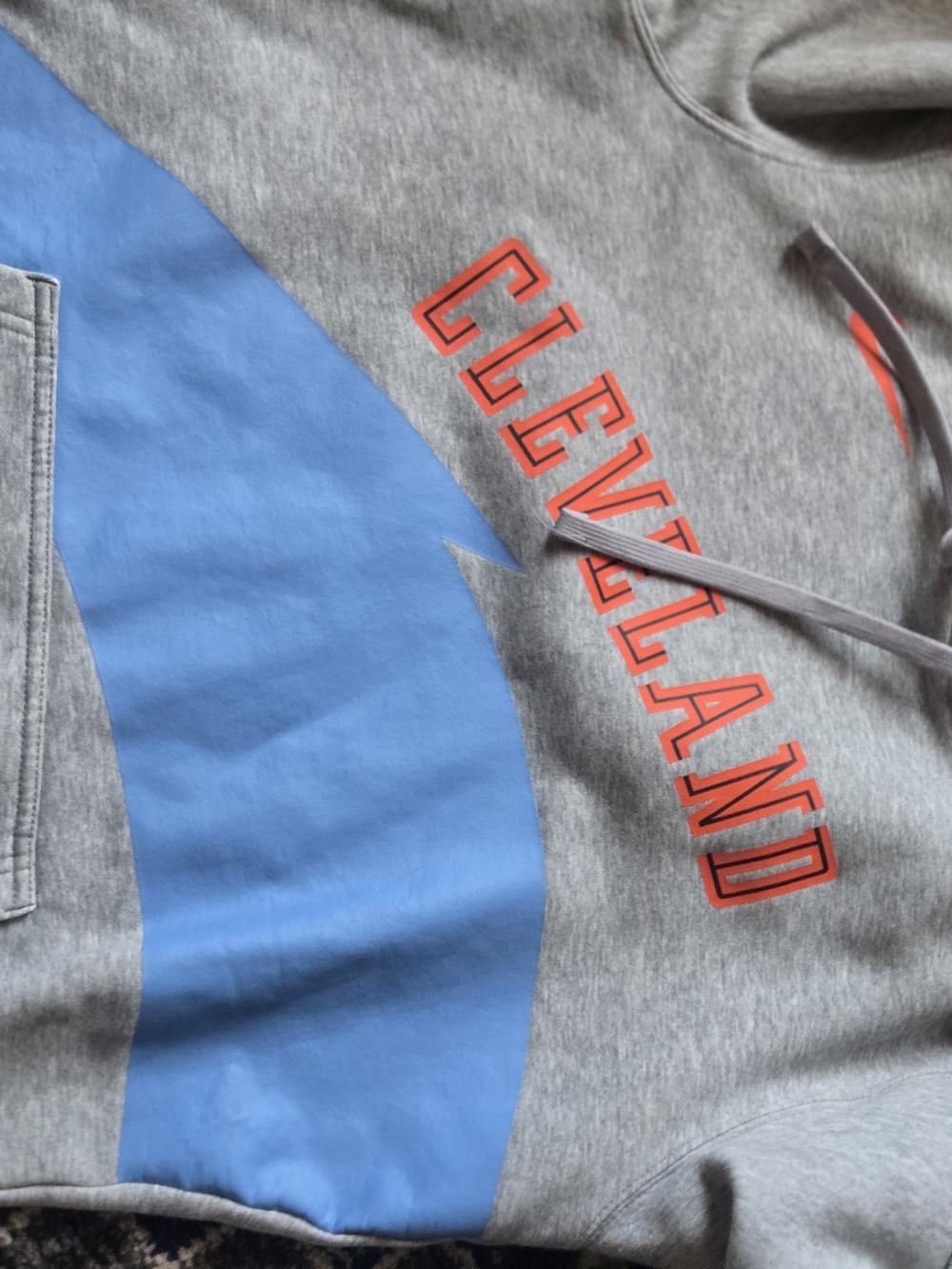 NBA Gray Pullover with Black Nike Tag